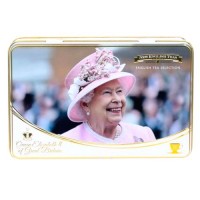 Queen Elizabeth II Tea Gift Tin - 72 Mixed Tea Bags - BB: 05/2025  (3 Left)